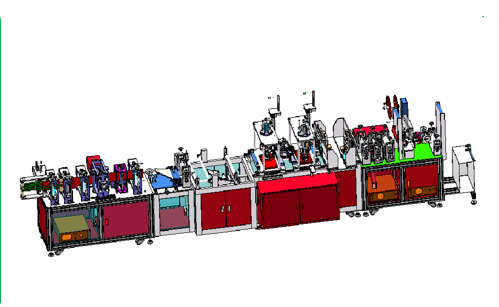 全自动N95口罩生产线